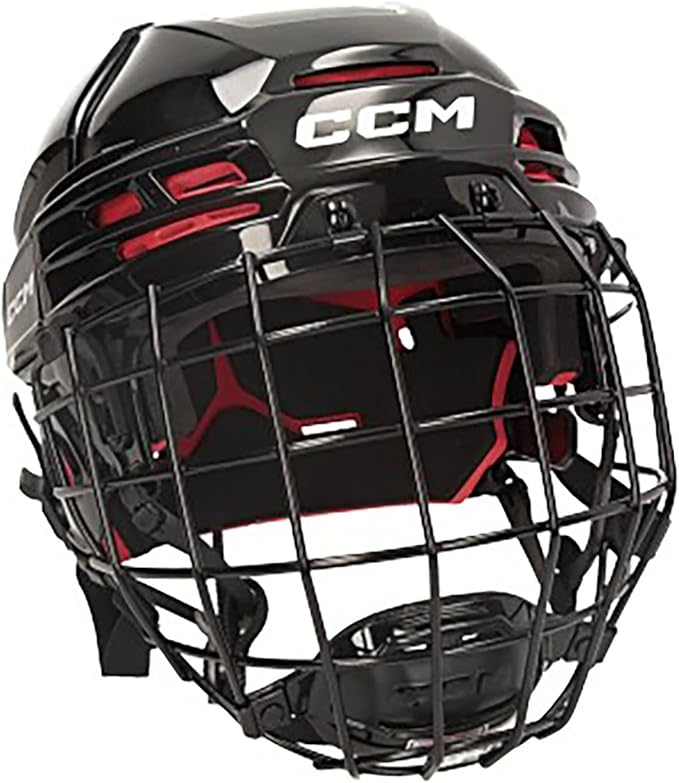CCM Tacks 70 Helmet Combo Senior, Size: S, Color: Black
