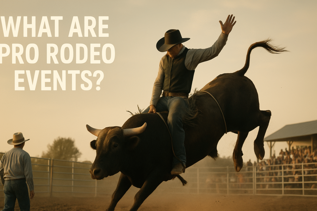 What Are Pro Rodeo Events?