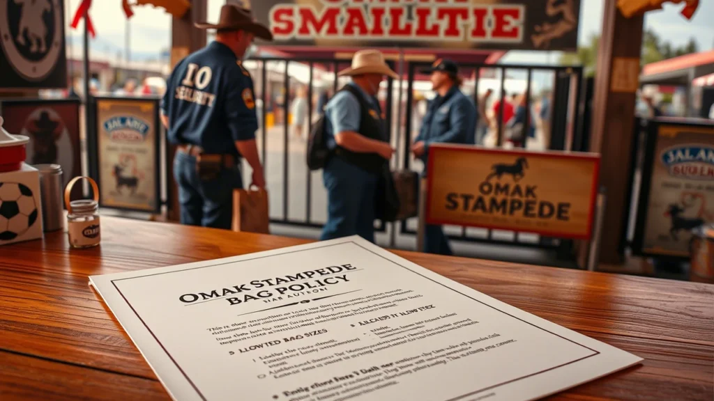 Is There a Bag Policy for Omak Stampede?