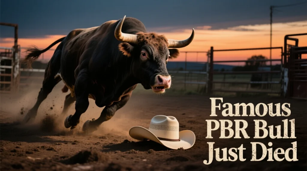 What Famous PBR Bull Just Died?
