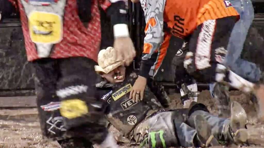 Who Was the Bull Rider That Got His Face Crushed?