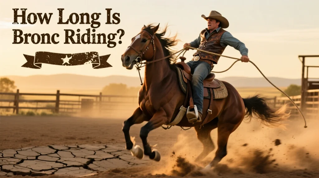 How Long is Bronc Riding?
