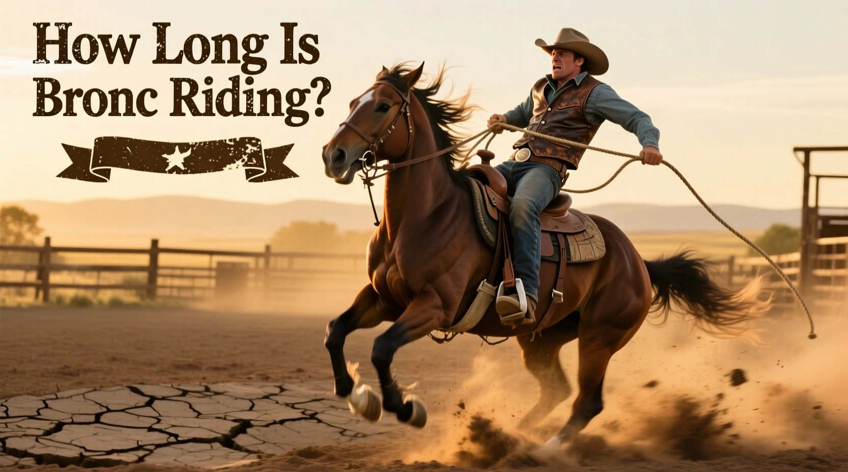 How Long is Bronc Riding?