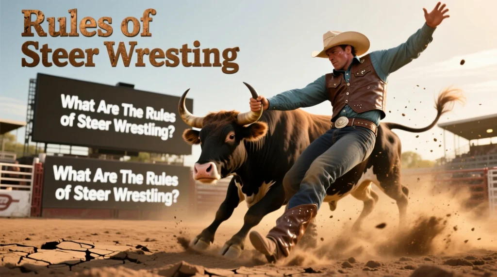 What Are the Rules of Steer Wrestling?