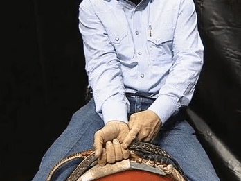 One-Handed Grip on the Bull Rope