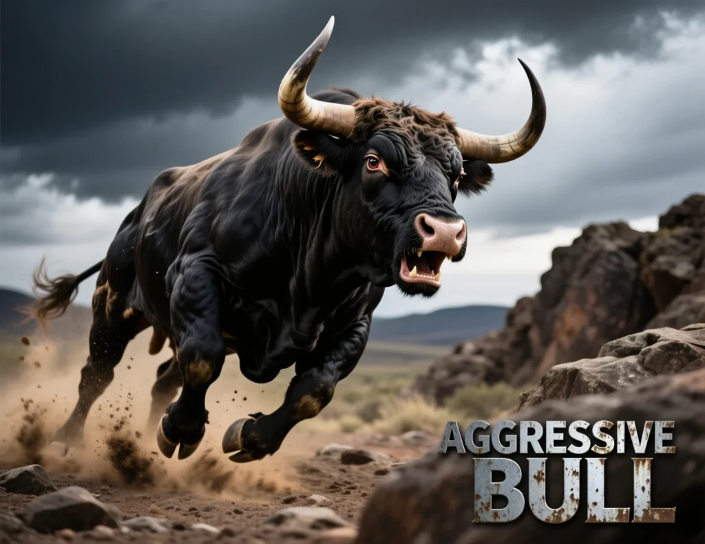 Why Are Bulls So Aggressive? 3 Aggressive bull