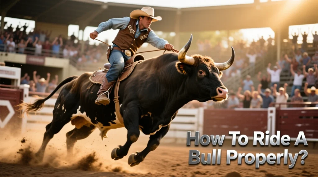 How To Ride A Bull Properly?