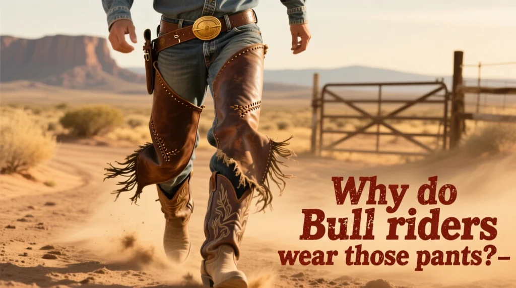 Why Do Bull Riders Wear Those Pants?
