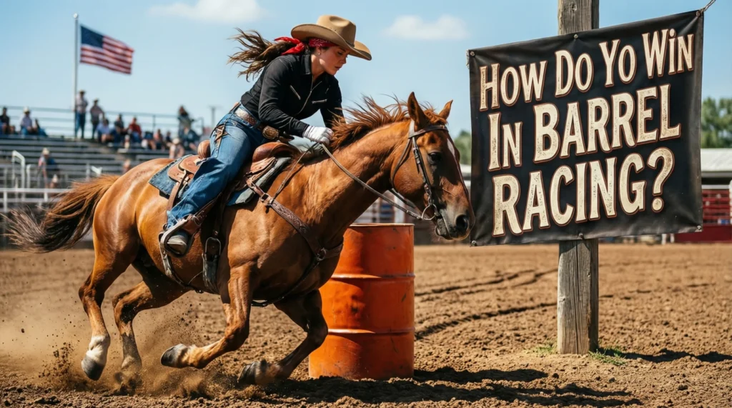 How Do You Win In Barrel Racing?