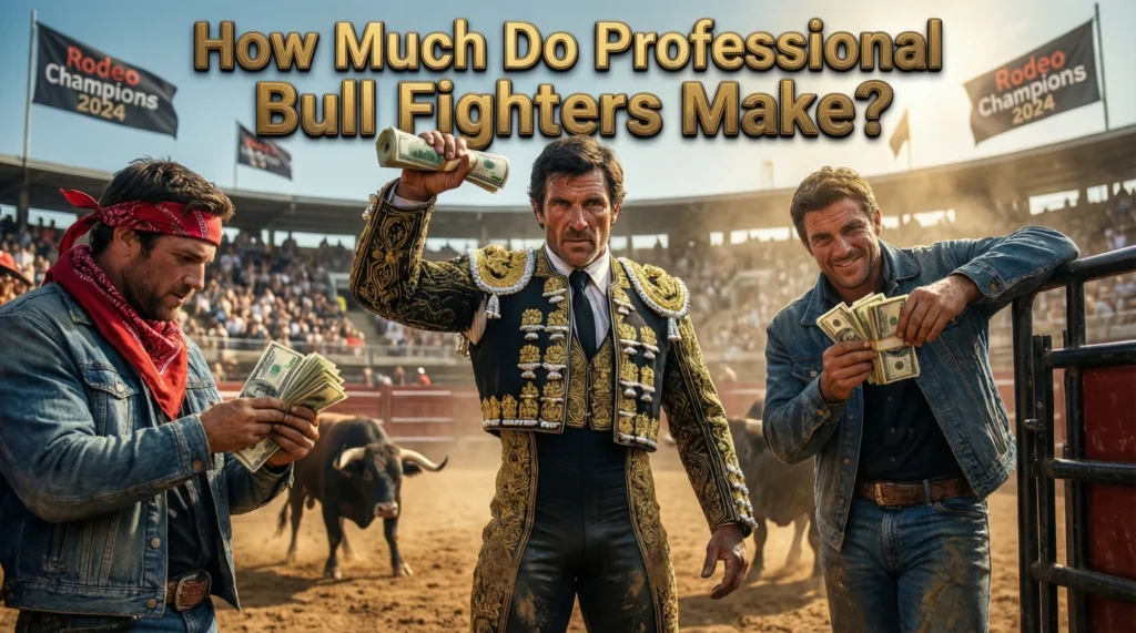 How Much Do Professional Bull Fighters Make?