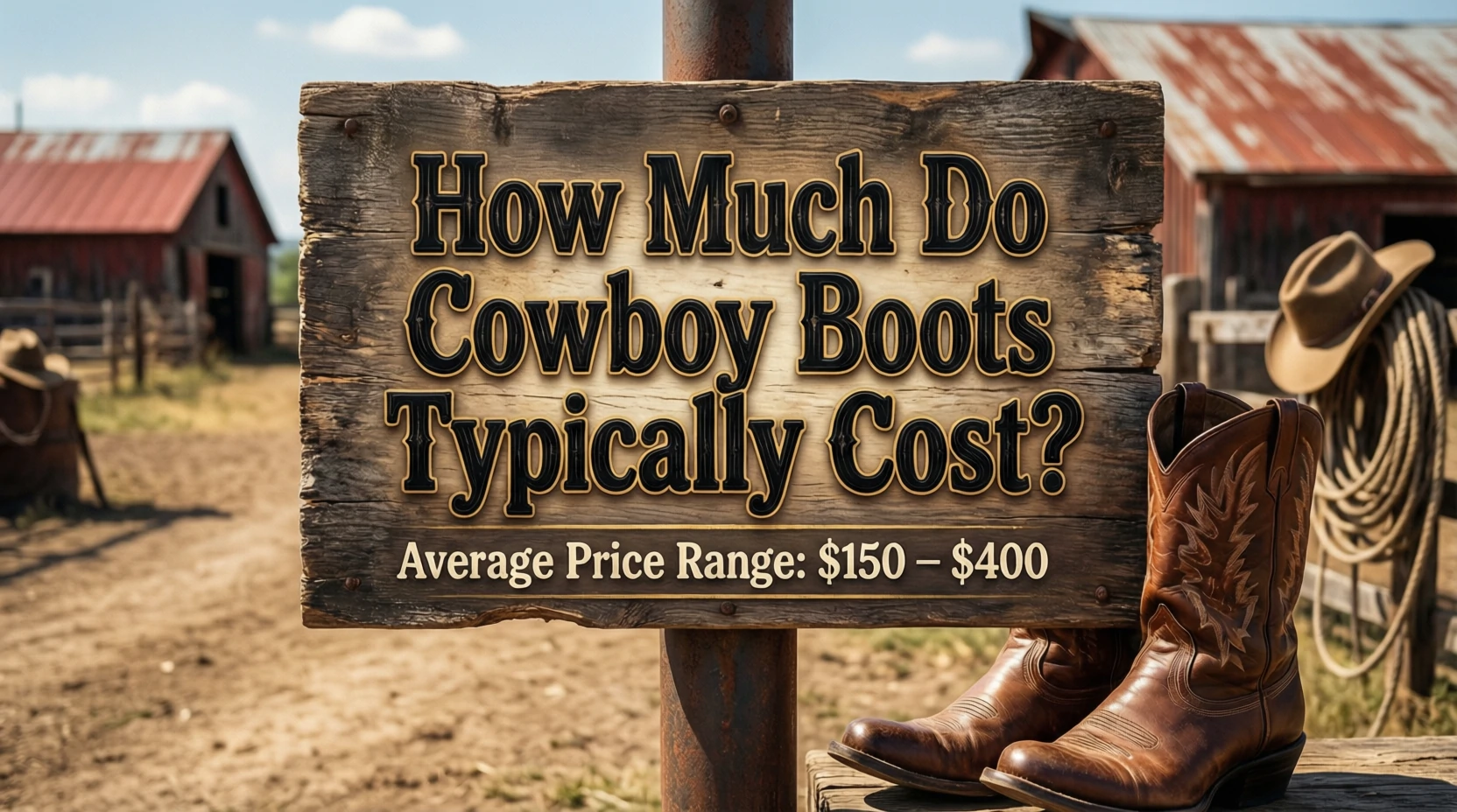 How Much Do Cowboy Boots Typically Cost?
