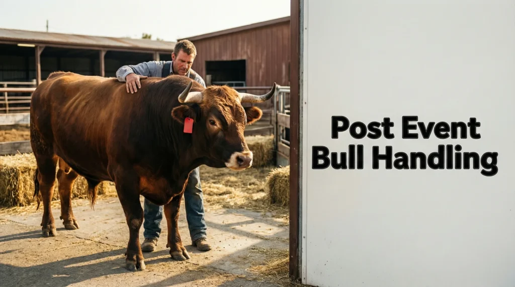 Post Event Bull Handling